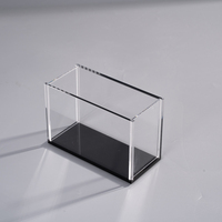 Boîte de rangement ETB en acrylique magnétique transparente moderne personnalisée en gros pour les boîtes de cartes de jeu de monstres de poche