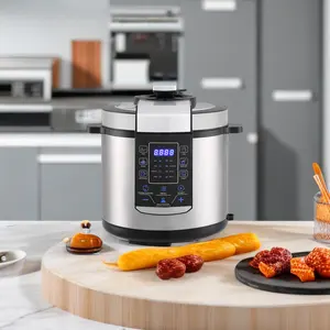 Best 6 litre All-in-1 pressure cooker air fryer combo electric pressure cooker for beef stroganoff and baked potatoes