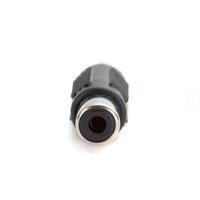 Adaptateur de connecteur audio stéréo RCA femelle vers jack 3,5 mm pour intérieur, vente en gros d'usine