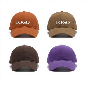 Gorras de Béisbol de Algodón Lavado de Alta Calidad, Gorras Deportivas para Correr y Hacer Ejercicio al Aire Libre, Gorras de 6 Paneles Bordadas Personalizadas, Gorra Estilo Dad Hat - Product Image 1