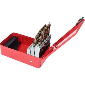 KS TOOLS - 330.3613 HSS-G Co 5 Jeu de forets hélicoïdaux, en coffret métallique 1-13mm (25 pcs) - EAN 4042146155882 DRILL BITS DRILL SETS - Product Image 1