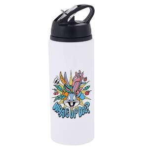 Usine Meilleure Vente Sublimation DIY 600ml Aluminium Grande <span class=keywords><strong>Bouche</strong></span> Sports <span class=keywords><strong>de</strong></span> Plein Air Bouteille D'eau Blanc - Product Image 3