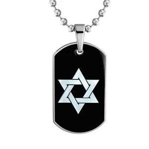 Custom 2D/3D Street Cool Mens Dog Tag Necklace Metal Engraved Dog Tags Pendant Enamel Print Name Id Dog Tags