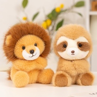 Jouets en peluche Lion doux ODM, adorable peluche Lion assis, jouet en peluche personnalisé pour enfants, cadeau, décoration de table à la maison