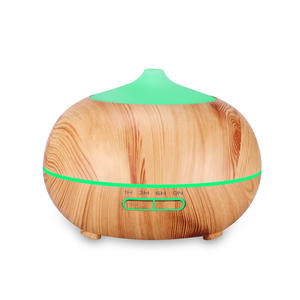 Difusor de Aroma con Acabado Madera, Humidificador de 400 ml con Luz LED para Uso en Hogar y Oficina - Product Image 5