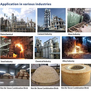 Henan refractario ladrillos refractarios de alta alúmina materia refractaria para horno de cemento y horno de vidrio - Product Image 6