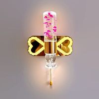 Lampe murale LED de luxe moderne avec commande vocale intelligente pour hôtel, salon, chambre, escalier, éclairage d'ambiance