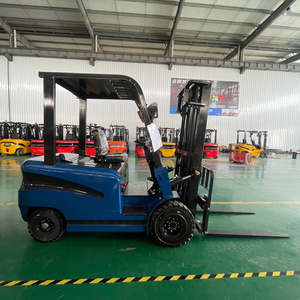 Latest Warehouse Material Handling 2 Ton 3 Ton Electric Forklift <strong>Truck</strong> With Fork <strong>Clamp</strong> Attachment Low Price Sale - Product Image 2