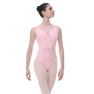 Nuevo Leotardo de Algodón Rosa y Negro para Niñas, sin Mangas, para Gimnasia, Ballet, Danza Exótica para Adultos - Product Image 2