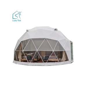 4 mùa prefab PVC khách sạn nhà Nhà lều sang trọng trắc địa glamping khu nghỉ mát Lều Dome - Product Image 6
