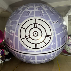 Fabricante tamaño personalizado exposición evento decoración Pvc helio inflable estrella de <span class=keywords><strong>la</strong></span> muerte globo - Product Image 4