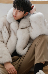 Giacca in Vera <span class=keywords><strong>Pelliccia</strong></span> di Volpe per <span class=keywords><strong>Uomo</strong></span>, <span class=keywords><strong>Cappotto</strong></span> Invernale Caldo in Visone di Alta Qualità - Product Image 3