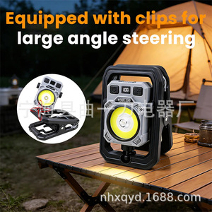 <b>Led</b> Clip On <b>Work</b> <b>Light</b> 11cm X 16.5cm Magnetic Hook 360 Degree Rotate Camping <b>Light</b> - Product Image 5