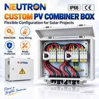Boîtier de Combinaison Solaire NEUTRON IP66 1000V en Polycarbonate, Service OEM/ODM, Étanche avec Isolateur CC pour Système Photovoltaïque