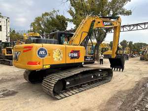 Excavadora de cadenas Sany Sy215 usada original en venta, maquinaria de construcción de alta calidad a bajo precio - Product Image 2