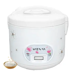Hot Sale Malaysia Design Electric Multi Cooker SS Straight Rice Cooker 1.5L Commercial Household Cooking Appliances