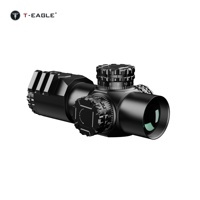 Lunette de chasse T-EAGLE MR PRO 3X30 IR, grossissement fixe 3X, tube de 34 mm, haute transmission, réticule éclairé clair, antichoc