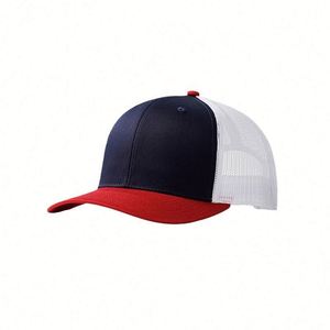 Hot Sale Solid Color <b>Plain</b> Snapback Baseball <b>Cap</b> Custom Logo Embroidery Lower MOQ Mesh Truckers <b>Caps</b> - Product Image 1