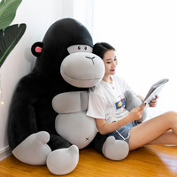 Haute qualité personnalisé Super doux tissu bébé singe mignon personnalisé en peluche simien Animal en peluche pour les cadeaux