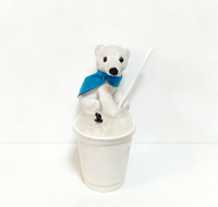 Ornements en peluche personnalisés pour la décoration de tasses à café