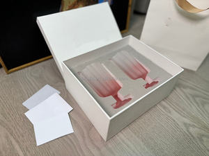 แก้วน้ำผลไม้หลากสีสัน ขายส่ง ดีไซน์ใหม่ แก้วทรงดอกไม้แบบฝ้าอเนกประสงค์ - Product Image 2