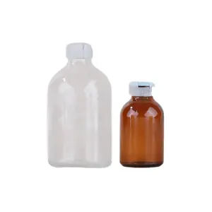 stopper bottles aluminum cover 2ml 5ml 10ml capping filling machine packaging Pharmaceutical medicine penicillin glass bottle