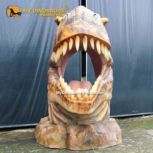 Accesorios de Mini Golf de Dinosaurios, Cabeza de Dinosaurio de Tamaño Real para <span class=keywords><strong>Entrada</strong></span> - Product Image 4