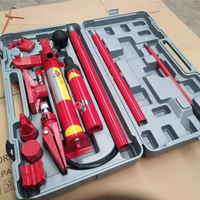 Kit d'outils de réparation de carrosserie hydraulique Porta Power de 10 tonnes