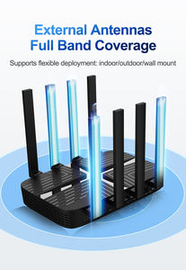 OpenWRT Desbloqueado <span class=keywords><strong>WiFi</strong></span> 7 <span class=keywords><strong>Mesh</strong></span> Network Soporte 10Gbps SFP Dispositivo de alta velocidad 19000Mbps Soporte 5G Router con ranura para tarjeta SIM - Product Image 6