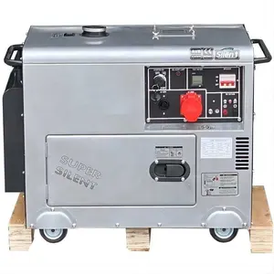 Buon prezzo 230V 50Hz monofase cina generatore diesel 6000w in magazzino