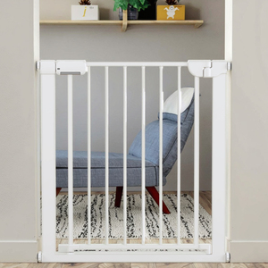 Child Safety Metal Door Fence Gate Set <strong>Kids</strong> <strong>Bath</strong> <strong>Potty</strong> Kitchen Stair Guardrails 75-82cm 1-2 Years Multifunction Large Straight - Product Image 5