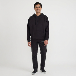Sweat-shirt à capuche personnalisé en polaire pour homme, sweat-shirt à manches longues avec capuche en coton, pull-over pour homme, sweat-shirts à capuche durables - Product Image 1