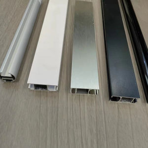 Profili architettonici in alluminio per facciate continue montanti finestre/porte che incorniciano le estrusioni Decorative in alluminio - Product Image 1