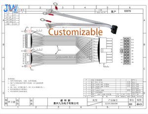 九威工厂价格新能源电池保护板线束PVC连接器IP67额定用于电子家电 - Product Image 2