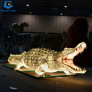 Прямая Продажа с фабрики SGTL41 фонарь крокодил китайский фестиваль фонарь для животных Тема фонаря шоу - Product Image 5