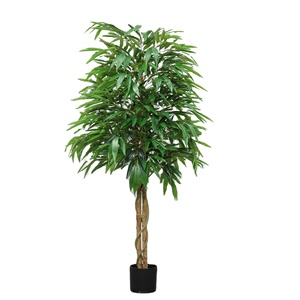 Nuevo Árbol Artificial Resistente a los Rayos UV, Ligero, Personalizado, para Sala de Estar, Hogar, Regreso a Clases, en Maceta de Plástico - Product Image 1