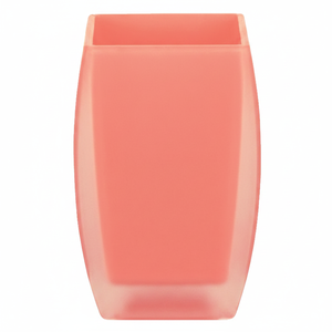 Portaspazzolino Spirella 'Freddo' in polistirolo rosa, 7 x 7 x 10,5 cm - Product Image 2