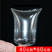 Sac de poupée en plastique LDPE plat transparent personnalisé en gros direct d'usine sac de barbe à papa de matériaux recyclés