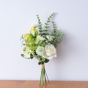 CallaFloral Ramo de Rosas Artificiales de Tela Plástica Tejida, Decoración para Bodas y Hogar, Accesorios para Fotografía en Exteriores - Product Image 3