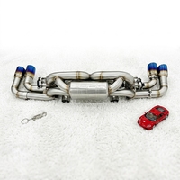 Échappement arrière en acier inoxydable haute performance SDO compatible avec Ferrari 360 F360 3.6L V8 2001-2005, silencieux Valvetronic avec soupape