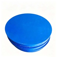 Résistance à l'huile épaisse de haute qualité personnalisée et bonne plaque ronde en nylon de feuille de pa auto-lubrifiante