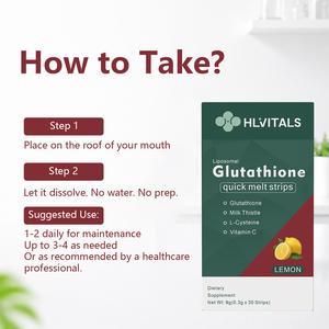 OEM Skin Beauty Care Oral Thin Film <b>Supplement</b> Antioxidant Oral Strips with Glutathione - Product Image 6