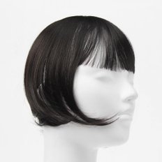 Anne Beauty วิกผมแม่มดคู่สั้น, ขนาดกลาง-ดินโมที่ทำจากเส้นผมมนุษย์ - Product Image 1