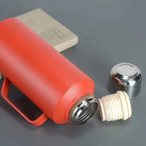<b>Large</b> Capacity Wholesale Double Wall Stainless Steel 1000ml Outdoor Vacuum Travel <b>Flask</b> With Handle And Lids - Product Image 4