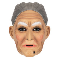 Masque d'horreur en latex pour Halloween 2026, masque effrayant pour cosplay, décorations de fête de Noël et festivals de mascarade