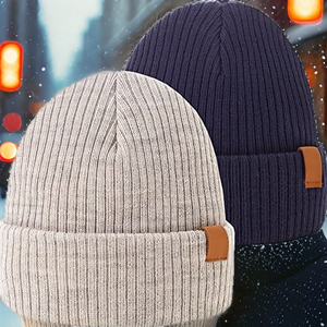 Gorro de Punto RTS para Invierno, para Bebés y Mujeres, Mezcla de Cachemira, para Playa y Viajes, Venta al Por Mayor de Fábrica - Product Image 2