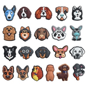 ファッション犬テーマシリコン3Dラバーハットラベルタグカスタムブランド型押しロゴ縫製ラバーパッチ（帽子用） - Product Image 1
