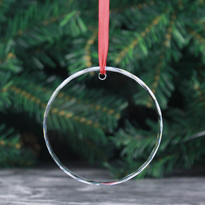 6cm Blank <b>Crystal</b> Glass Ornament for Christmas Keepsake Hanging <b>Tree</b> Decoration Elegant Crafted Blank Christmas <b>Tree</b> Ornament - Product Image 4