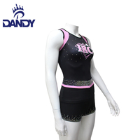 Offre Spéciale Sublimation filles Cheer pratique débardeurs personnalisé votre propre AB strass pratique maillots vêtements d'entraînement
