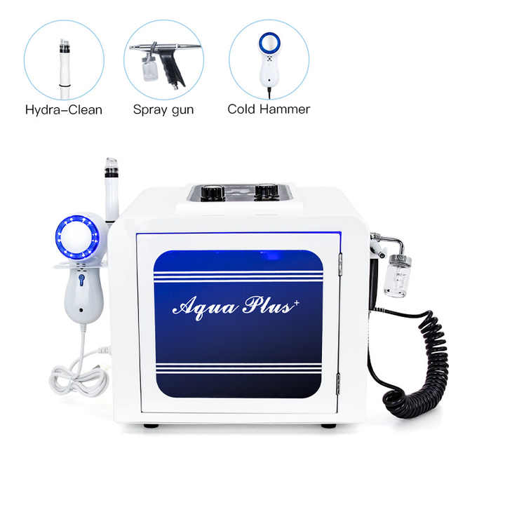 H2O2 Hydro Water Jet Peel Hydrodermabrasion Device 7 En 1 Facial ...